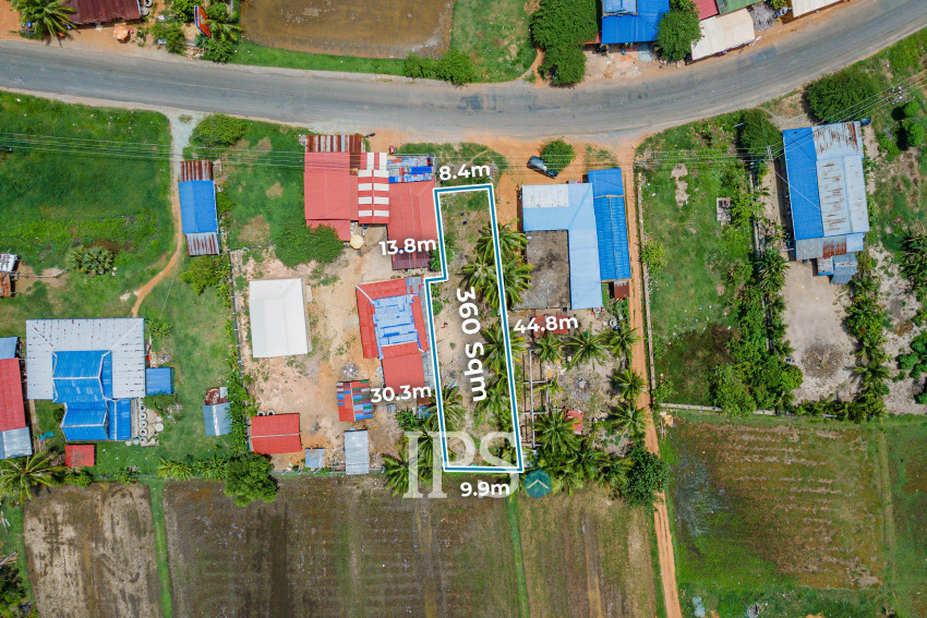 360 Sqm Land For Sale - Angkoal, Kep Province