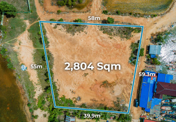 2,804 Sqm Land For Sale - Prek Thnaot, Kampot Province thumbnail