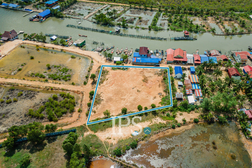 2,804 Sqm Land For Sale - Prek Thnaot, Kampot Province