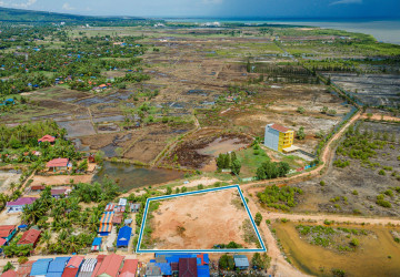 2,804 Sqm Land For Sale - Prek Thnaot, Kampot Province thumbnail
