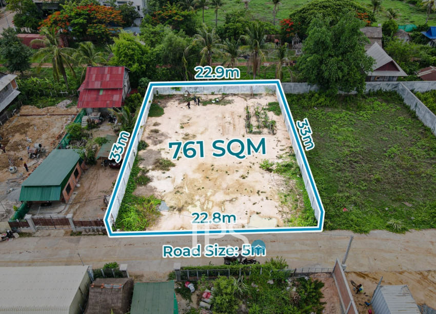 761 Sqm Land For Sale - Sala Kamreuk, Siem Reap
