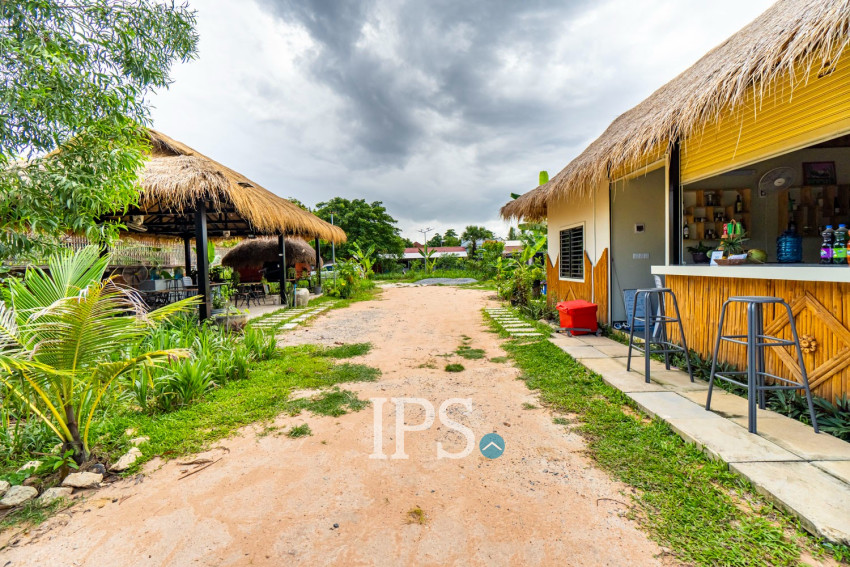 1400Sqm Commercial Land and Bar For Rent - Kouk Chork, Siem Reap