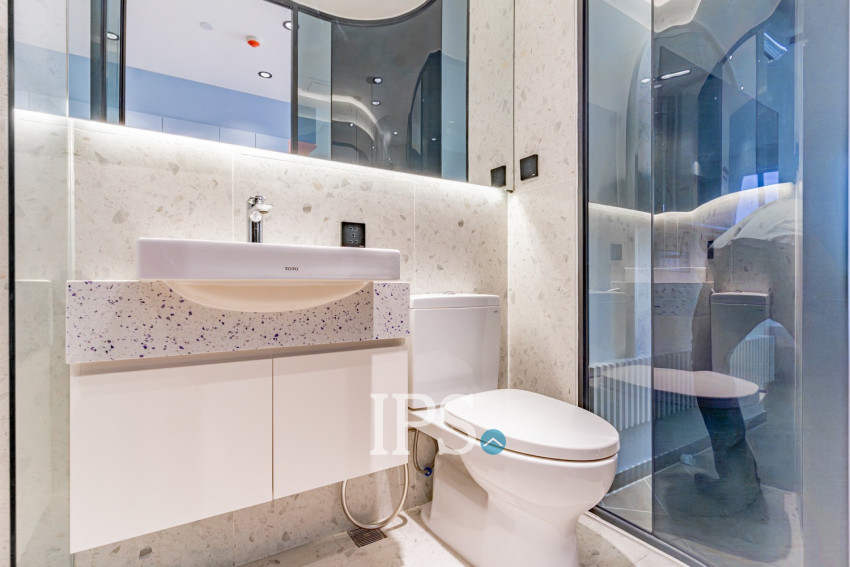 1 Bedroom Condo For Rent - Time Square 5, BKK1, Phnom Penh