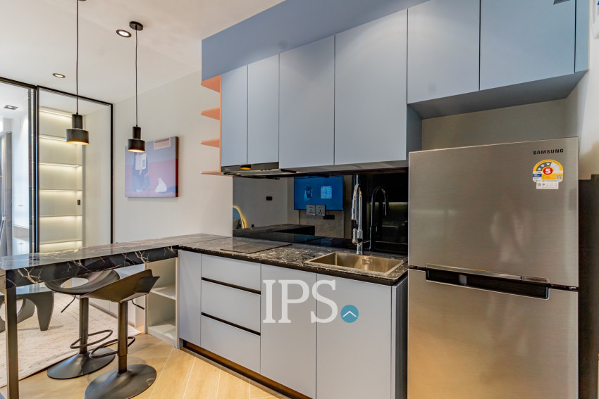 1 Bedroom Condo For Rent - Time Square 5, BKK1, Phnom Penh