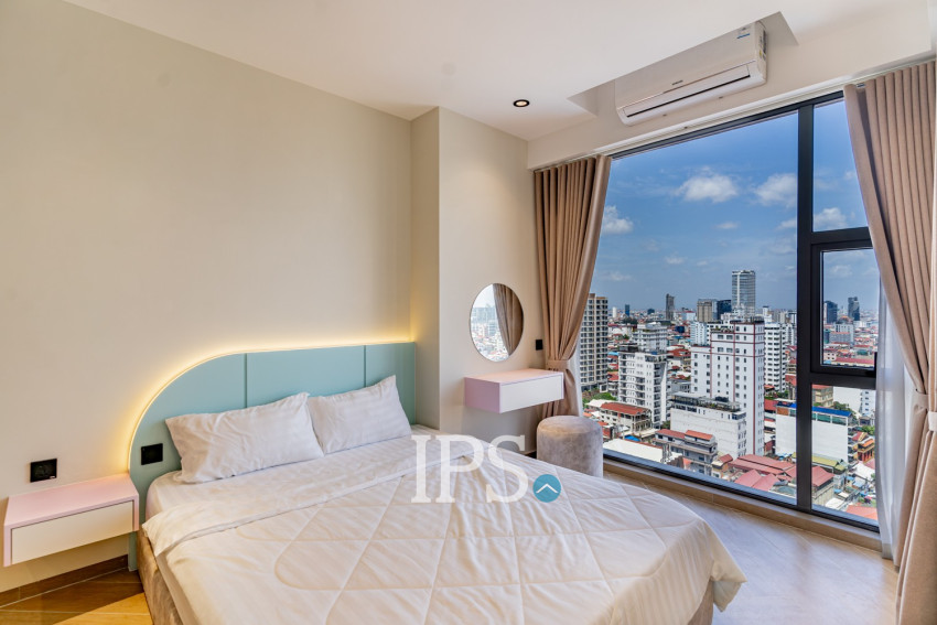1 Bedroom Condo For Rent - Time Square 5, BKK1, Phnom Penh