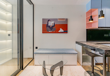 1 Bedroom Condo For Rent - Time Square 5, BKK1, Phnom Penh thumbnail