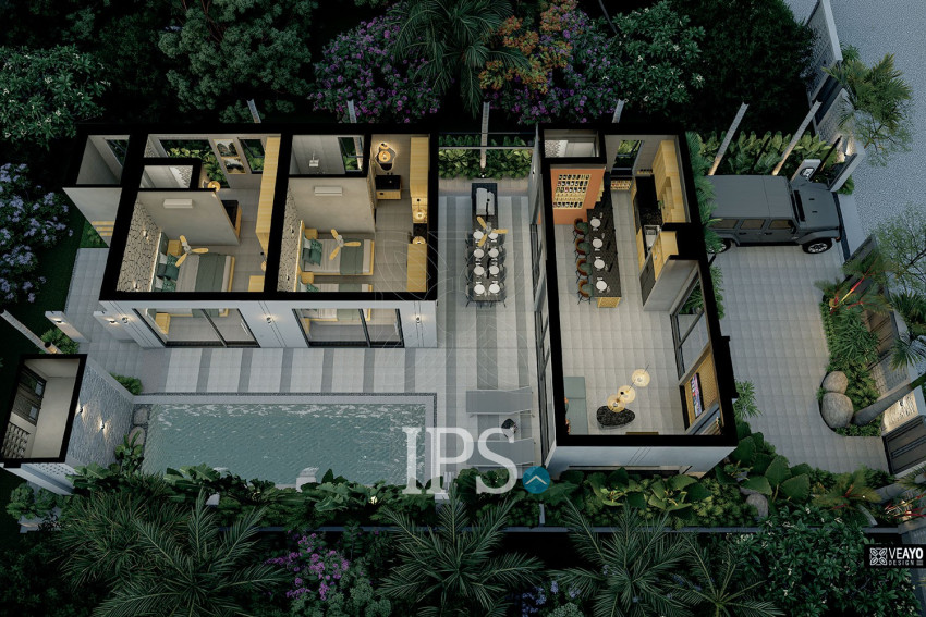 2 Bedroom Villa For Sale - Tropi Village, Chreav, Siem Reap
