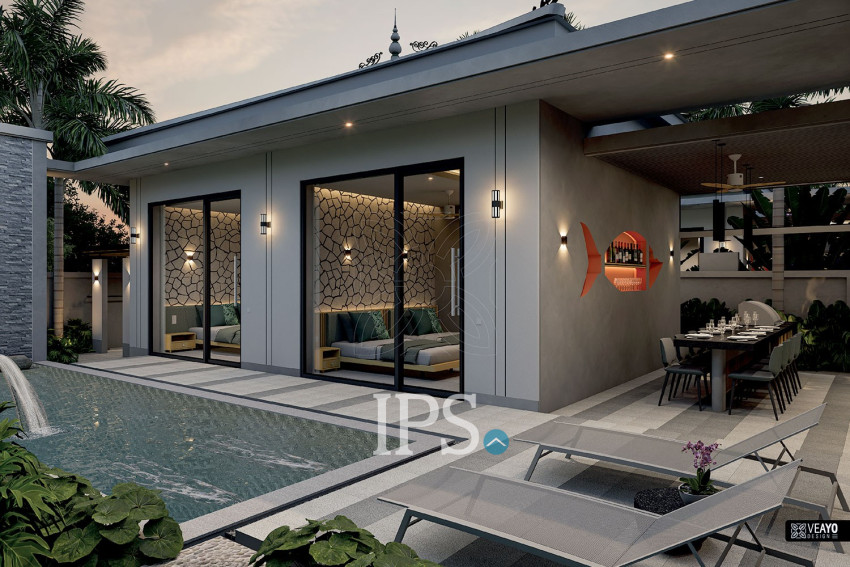 2 Bedroom Villa For Sale - Tropi Village, Chreav, Siem Reap
