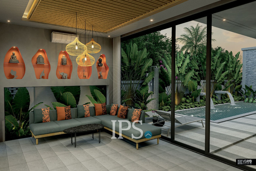 2 Bedroom Villa For Sale - Tropi Village, Chreav, Siem Reap