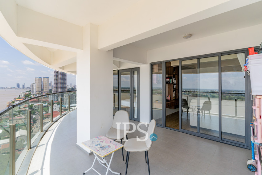 21th Floor 2 Bedroom Condo For Sale - Morgan Enmaison, Chroy Chongva, Phnom Penh
