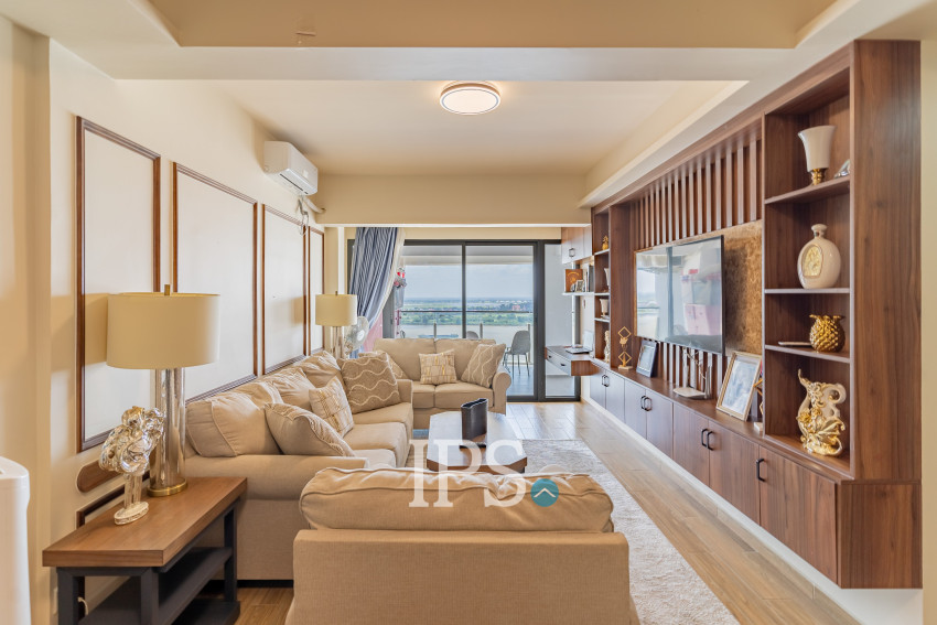 21th Floor 2 Bedroom Condo For Sale - Morgan Enmaison, Chroy Chongva, Phnom Penh