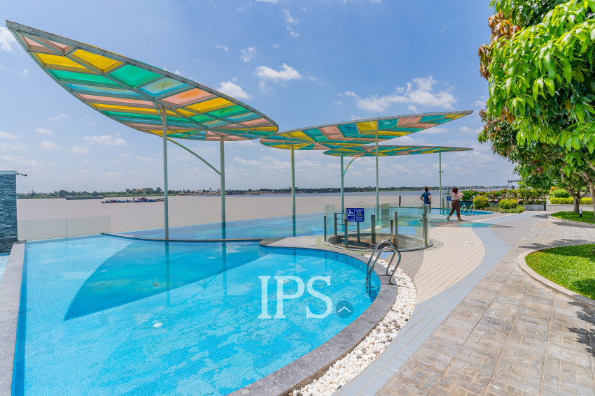 21th Floor 2 Bedroom Condo For Sale - Morgan Enmaison, Chroy Chongva, Phnom Penh
