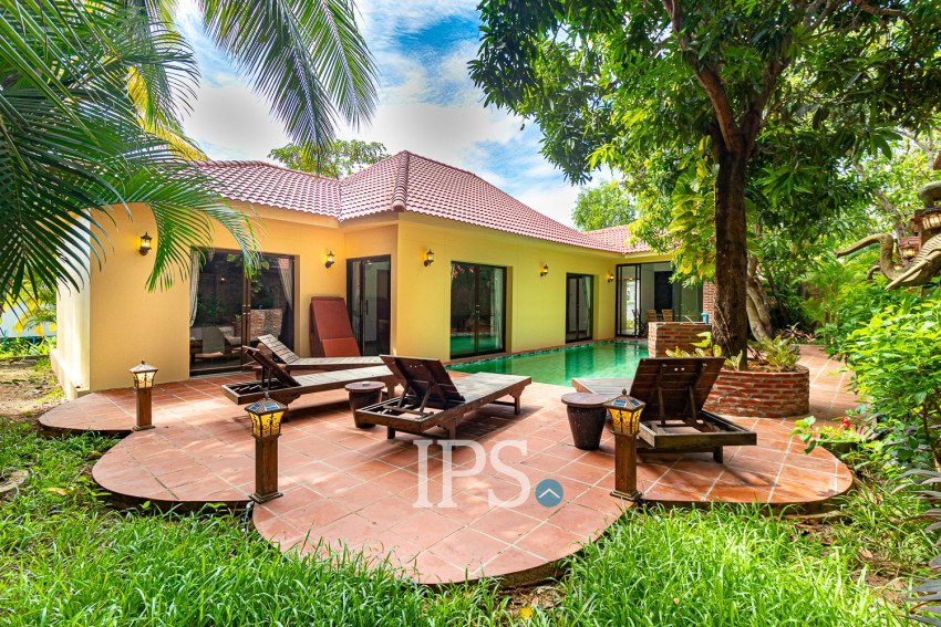 3 Bedroom Compound Villa For Rent - Sala Kamreuk, Siem Reap