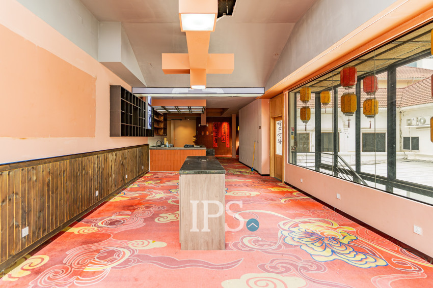 126 Sqm Retail Space For Rent - BKK1, Phnom Penh