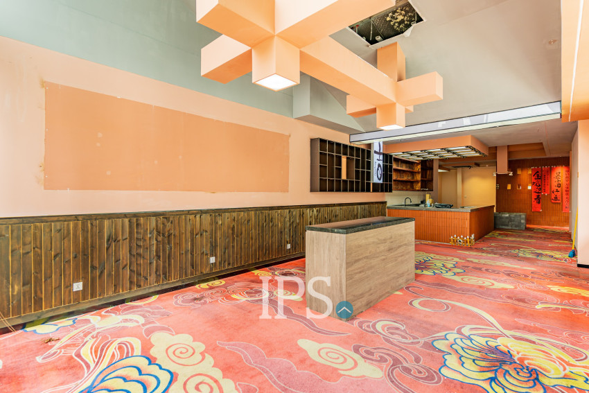 126 Sqm Retail Space For Rent - BKK1, Phnom Penh