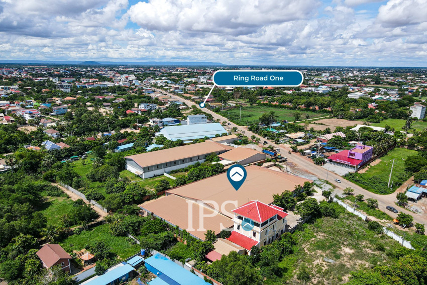 4,000 Sqm Warehouse For Rent - Sala Kamreuk, Siem Reap