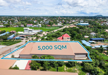 4,000 Sqm Warehouse For Rent - Sala Kamreuk, Siem Reap thumbnail