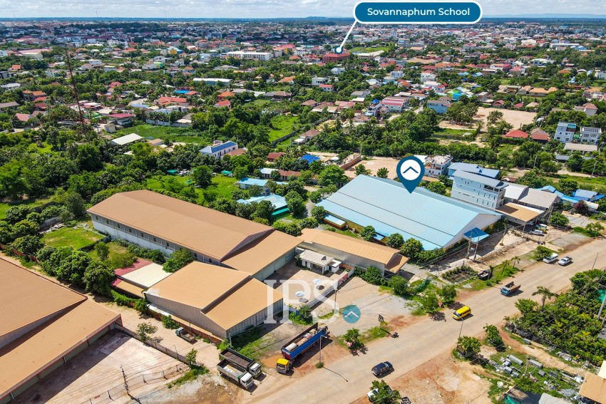 2600 Sqm Warehouse For Rent - Sala Kamreuk, Siem Reap