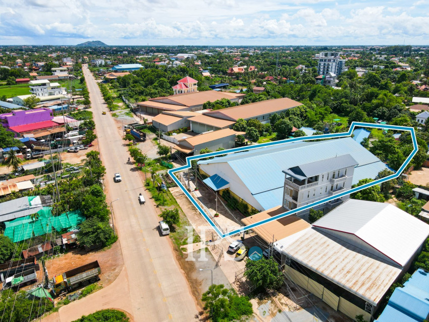 2600 Sqm Warehouse For Rent - Sala Kamreuk, Siem Reap