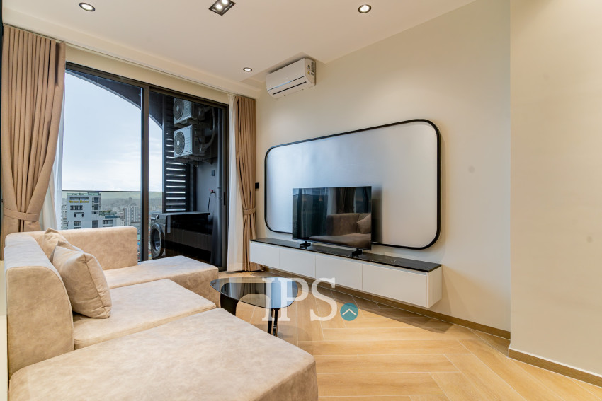 1 Bedroom Condo For Rent - Time Square 306, BKK1, Phnom Penh