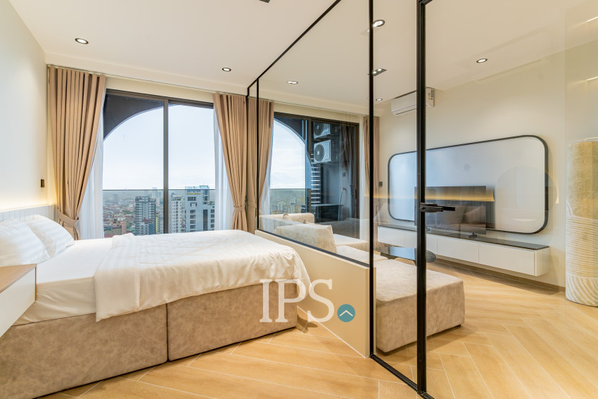 1 Bedroom Condo For Rent - Time Square 306, BKK1, Phnom Penh