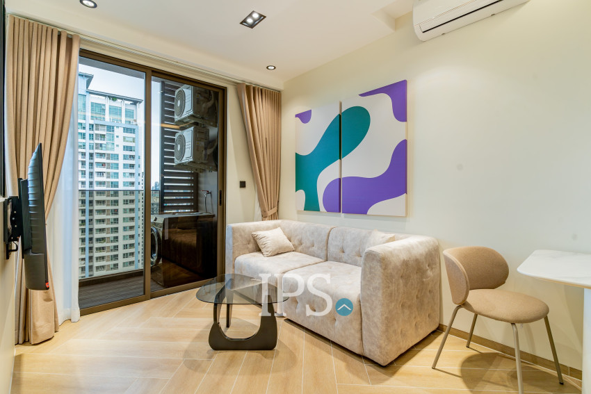 1 Bedroom Condo For Rent - Time Square 306, BKK1, Phnom Penh