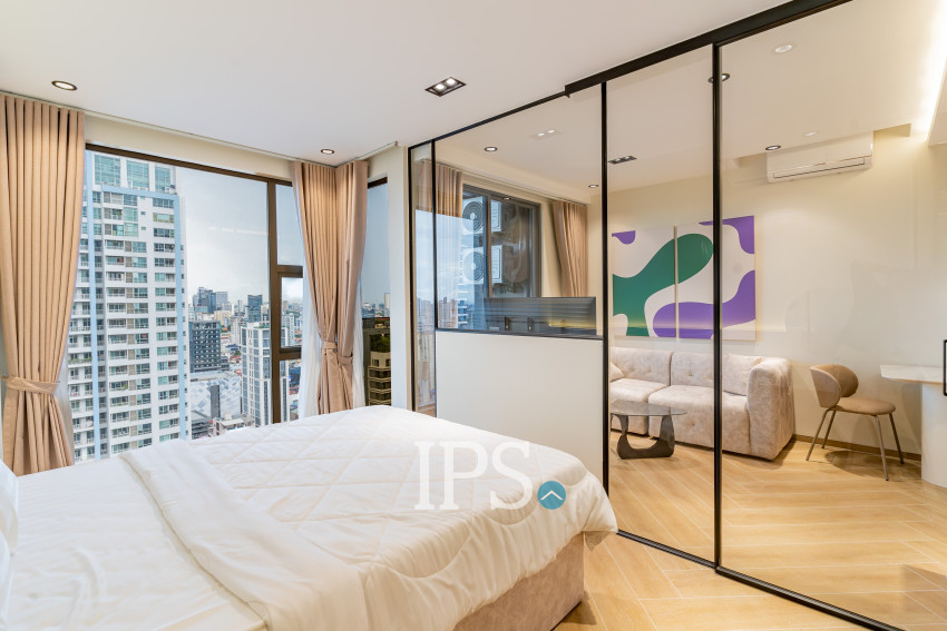1 Bedroom Condo For Rent - Time Square 306, BKK1, Phnom Penh