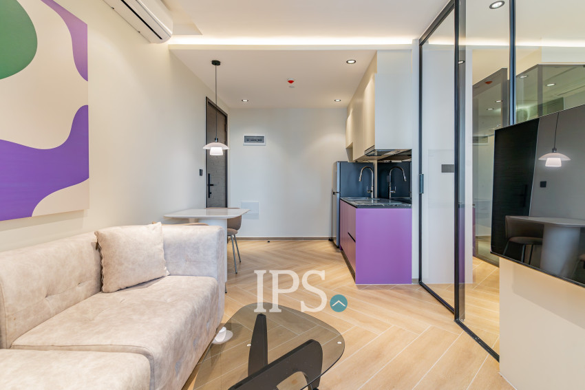 1 Bedroom Condo For Rent - Time Square 306, BKK1, Phnom Penh