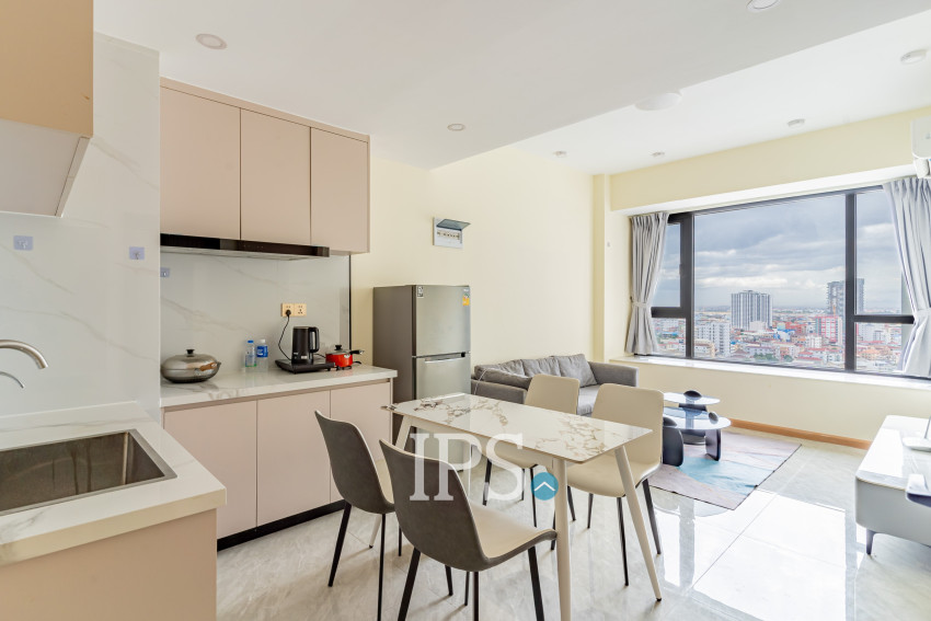 1 Bedroom Condo For Rent - The Pinnacle, Tonle Bassac, Phnom Penh