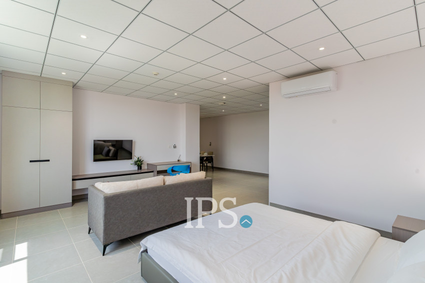 67 Sqm Studio Serviced Apartment For Rent - Chrang Chamres 1, Phnom Penh
