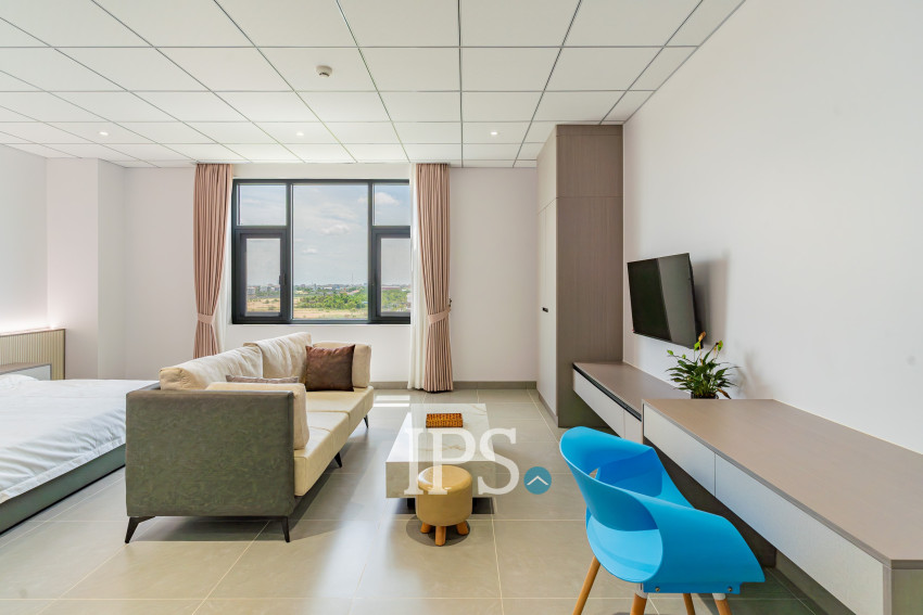 67 Sqm Studio Serviced Apartment For Rent - Chrang Chamres 1, Phnom Penh