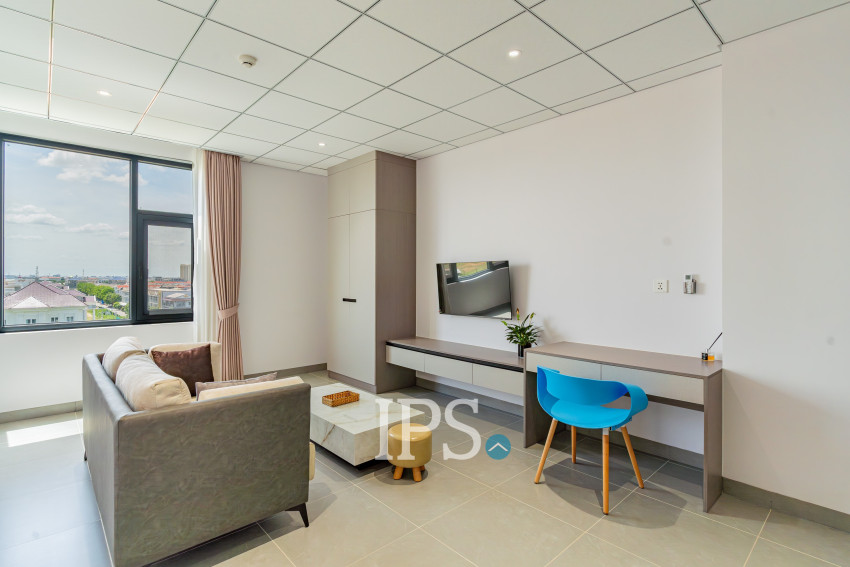 67 Sqm Studio Serviced Apartment For Rent - Chrang Chamres 1, Phnom Penh