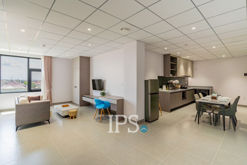 67 Sqm Studio Serviced Apartment For Rent - Chrang Chamres 1, Phnom Penh