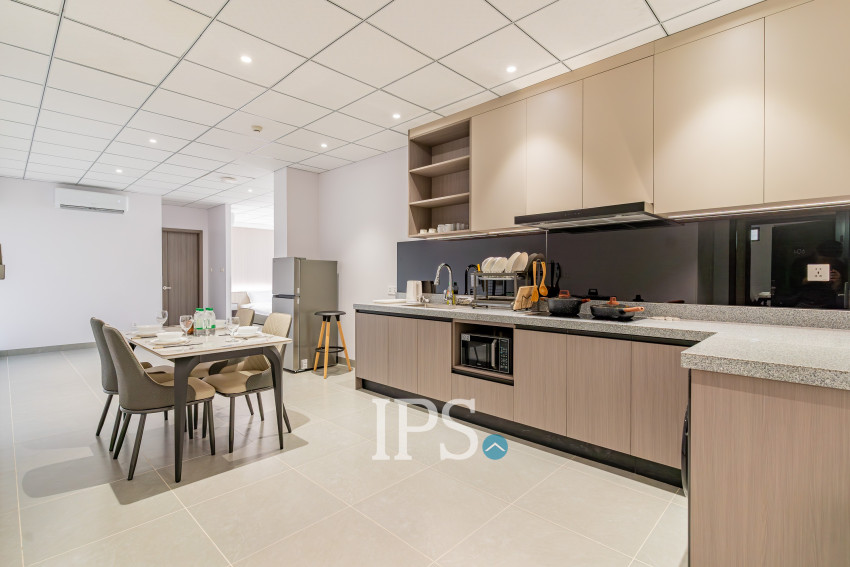 67 Sqm Studio Serviced Apartment For Rent - Chrang Chamres 1, Phnom Penh