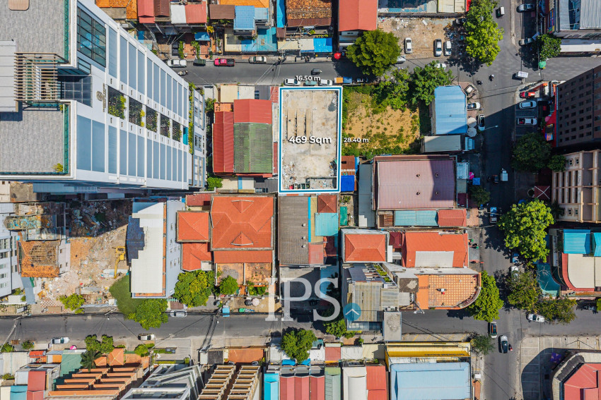 469 Sqm Land For Rent - BKK1, Phnom Penh