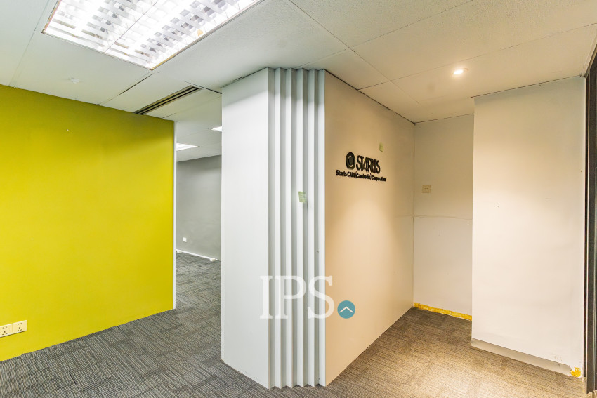112.8 Sqm Office Space For Rent - Chakto Mukh, Phnom Penh