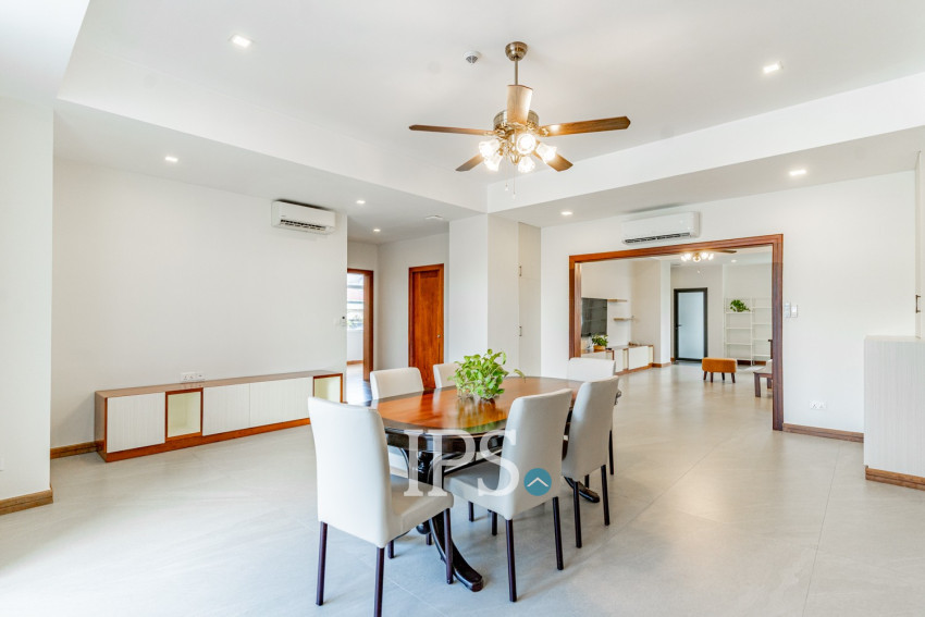 អាផាតមិន ៤ បន្ទប់គេងសម្រាប់ជួល - ទន្លេបាសាក់ ភ្នំពេញ
