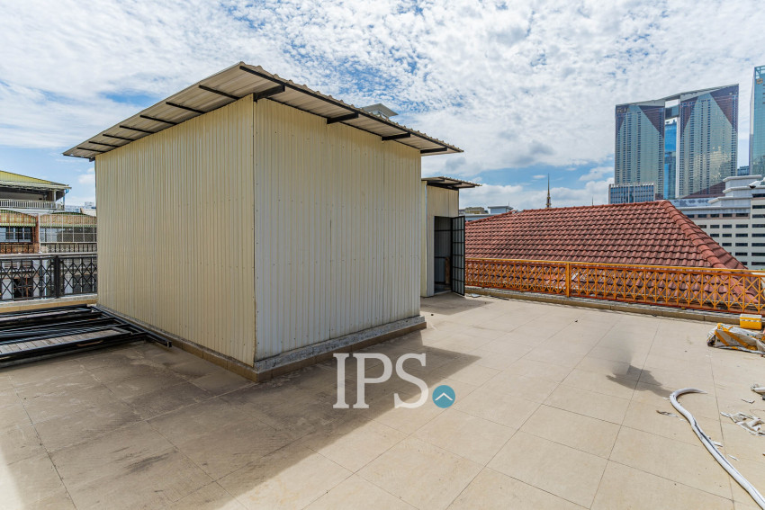 4 Bedroom Double Shophouse For Rent - Tonle Bassac, Phnom Penh