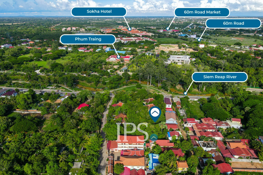 1,520 Sqm Land For Sale - Slor Kram, Siem Reap