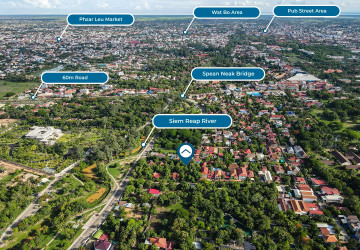 1,520 Sqm Land For Sale - Slor Kram, Siem Reap thumbnail
