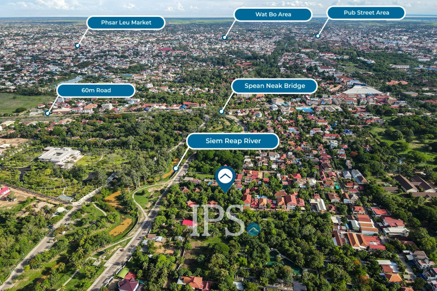 1,520 Sqm Land For Sale - Slor Kram, Siem Reap