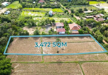 3,472 Sqm Land  For Sale - Sangkat Siem Reap, Siem Reap thumbnail