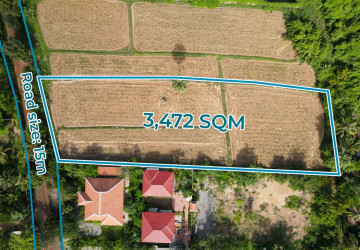 3,472 Sqm Land  For Sale - Sangkat Siem Reap, Siem Reap thumbnail