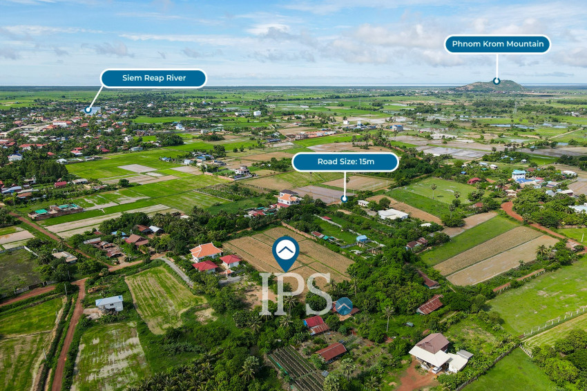 3,472 Sqm Land  For Sale - Sangkat Siem Reap, Siem Reap