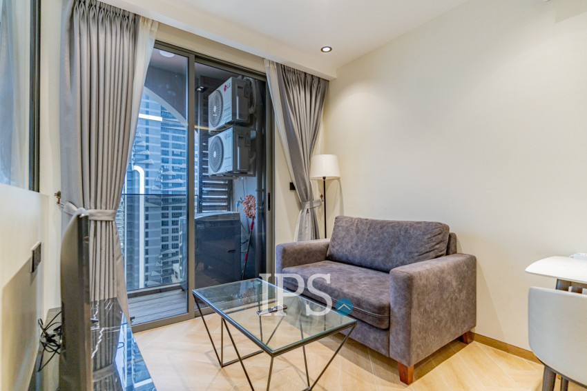 1 Bedroom Condo For Rent - Time Square 5, BKK1, Phnom Penh