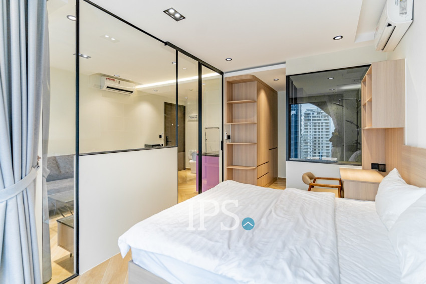 1 Bedroom Condo For Rent - Time Square 5, BKK1, Phnom Penh