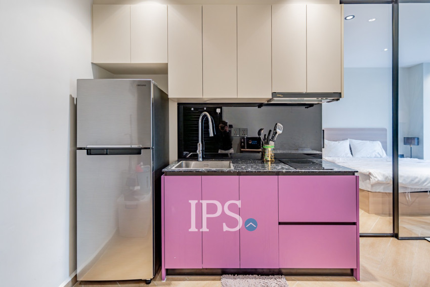 1 Bedroom Condo For Rent - Time Square 5, BKK1, Phnom Penh