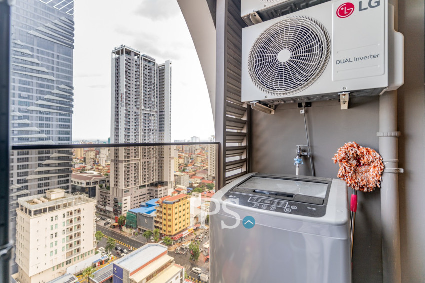 1 Bedroom Condo For Rent - Time Square 5, BKK1, Phnom Penh