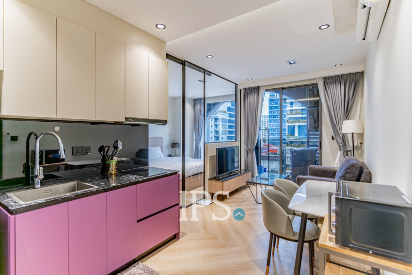 1 Bedroom Condo For Rent - Time Square 5, BKK1, Phnom Penh
