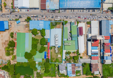 3,438 Sqm Land For Sale – Kouk Khleang, Sen Sok, Phnom Penh